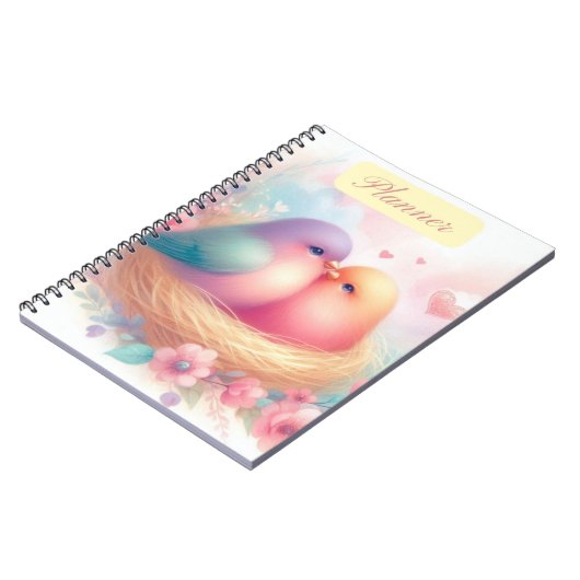 De Lovebirds Notitieboek / Planner (Linkerzijde)