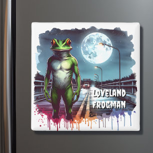 De Loveland Frogman Ohio Cryptid Magneet