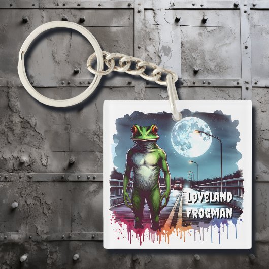 De Loveland Frogman | Ohio Cryptid Sleutelhanger