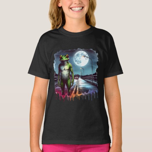 De Loveland Frogman | Ohio Cryptid T-shirt (Voorkant)