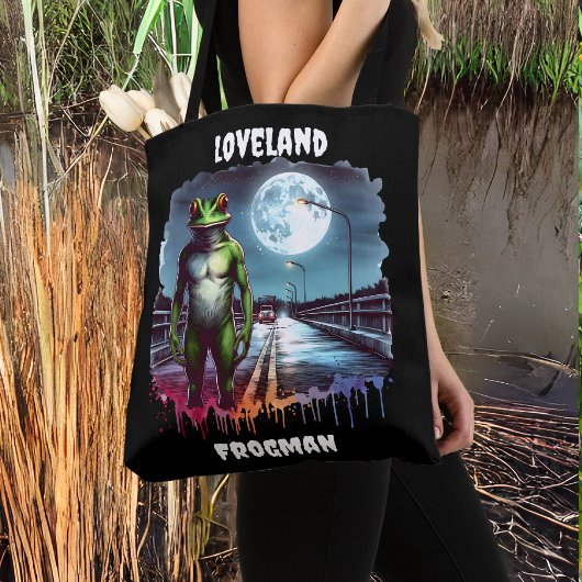 De Loveland Frogman | Ohio Cryptid Tote Bag