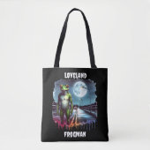 De Loveland Frogman | Ohio Cryptid Tote Bag (Voorkant)