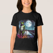 De Loveland Frogman | Ohio Cryptid Tri-Blend Shirt (Voorkant)