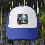De Loveland Frogman | Ohio Cryptid Trucker Pet<br><div class="desc">De beelden van het legendarische cryptische monster The Frogman uit Ohio. Er wordt gezegd dat het een kikker is die in Loveland (Ohio) is gespot door verschillende getuigen die op zijn achterpoten staan als een man.</div>