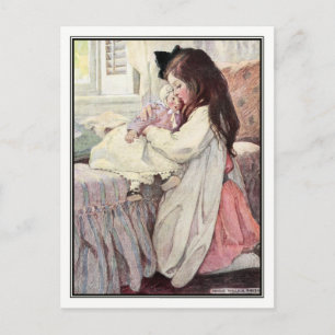 De Lover van Jessie Willcox Smith Briefkaart