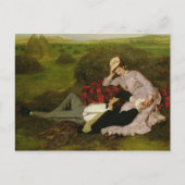 De Lovers, 1870 Briefkaart (Voorkant)