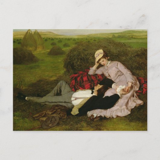 De Lovers, 1870 Briefkaart (Voorkant)