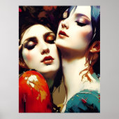 De Lovers Embrace Poster (Voorkant)