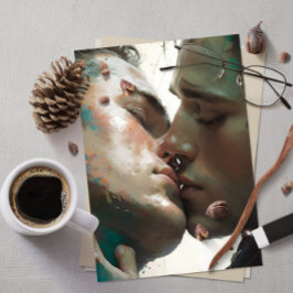 De Lovers Kiss Poster