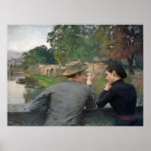 De Lovers, Poster 1888 (Voorkant)