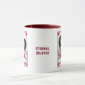 De Lovers Skelet Paar Valentijnsdag Mok (Midden)