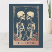 De Lovers Tarot Bedankkaart (Voorkant)