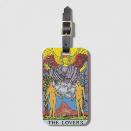 De Lovers Tarot Card Tarots Leading Bagagelabel