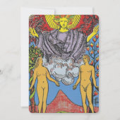 De Lovers Tarot Card Tarots Leading Kaart (Voorkant)