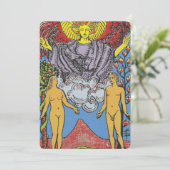 De Lovers Tarot Card Tarots Leading Kaart (Staand voorkant)