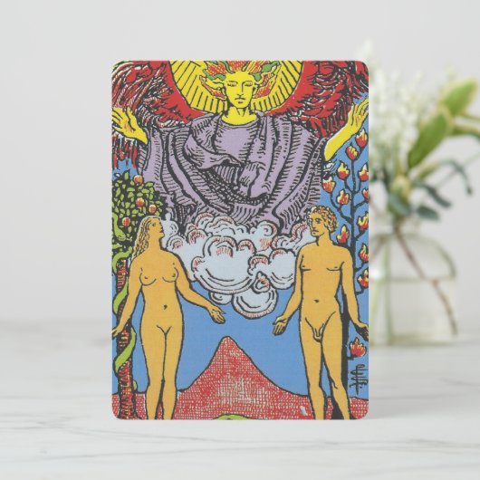 De Lovers Tarot Card Tarots Leading Kaart (Staand voorkant)