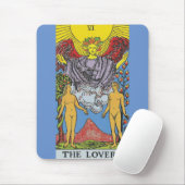 De Lovers Tarot Card Tarots Leading Muismat (Met muis)