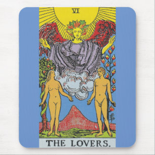 De Lovers Tarot Card Tarots Leading Muismat