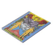 De Lovers Tarot Card Tarots Leading Notitieboek (Linkerzijde)