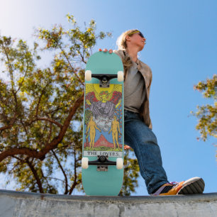 De Lovers Tarot Card Tarots Leading Persoonlijk Skateboard