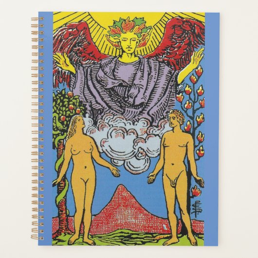 De Lovers Tarot Card Tarots Leading Planner (Voorkant)