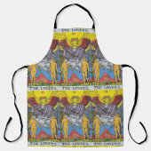 De Lovers Tarot Card Tarots Leading Schort (Voorkant)