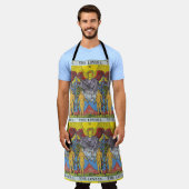 De Lovers Tarot Card Tarots Leading Schort (Gedragen)