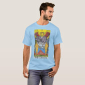 De Lovers Tarot Card Tarots Leading T-shirt (Voorkant volledig)