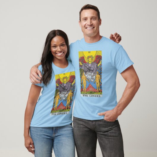 De Lovers Tarot Card Tarots Leading T-shirt (Unisex)