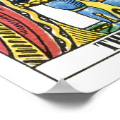 De Lovers Tarot-kaart Poster (Hoek)