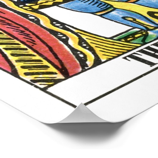 De Lovers Tarot-kaart Poster (Hoek)