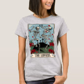 De Lovers Tarot-kaart T-shirt (Voorkant)