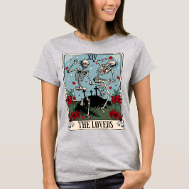 De Lovers Tarot-kaart T-shirt