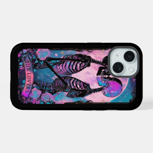 De Lovers Tarot Kaart Witchy Vibes iPhone case iPhone 15 Case (Achterkant horizontaal)