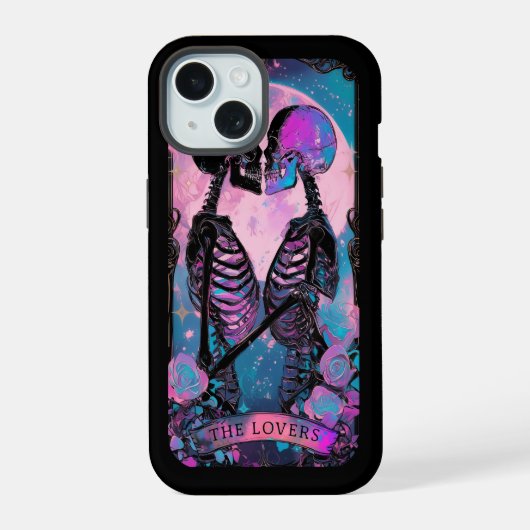 De Lovers Tarot Kaart Witchy Vibes iPhone case iPhone 15 Case (Achterkant)