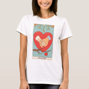 De Lovers tarotkaart moderne majoor Arcana T-Shirt