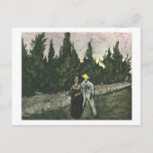 De Lovers Van Gogh Fine Art Briefkaart (Voorkant)