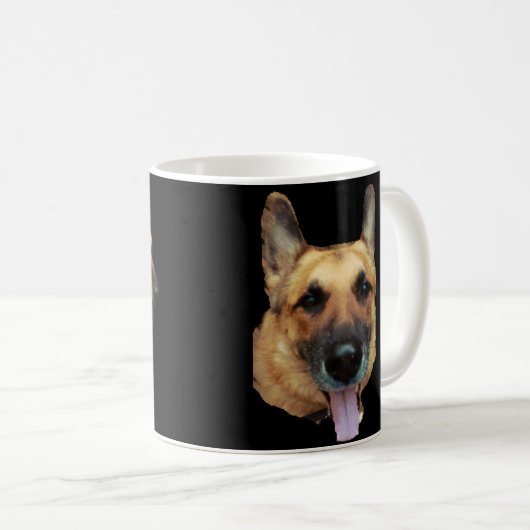 DE LOYAL GERMAN SHEPHERD DOG   KOFFIEMOK (Voorkant rechts)