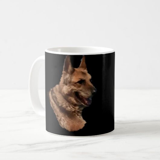 DE LOYAL GERMAN SHEPHERD DOG KOFFIEMOK (Voorkant links)