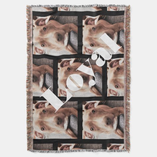 DE LOYALE PIT BULL DEKEN (Voorkant Verticaal)