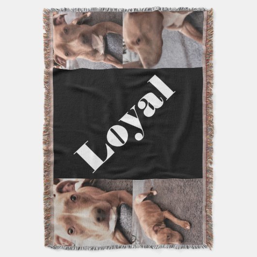 DE LOYALE PIT BULL DEKEN (Voorkant Verticaal)