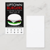 de loyaliteit van de burgers van uptown klantenkaartje (Voorkant / Achterkant)