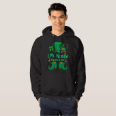 De Lpn Nurse Leprechaun St Patricks Day T - shirts (Voorkant volledig)