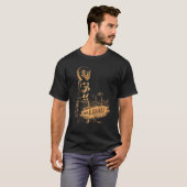 De Luau Beverly Hills California  Tiki Bar T-shirt (Voorkant volledig)