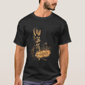 De Luau Beverly Hills California  Tiki Bar T-shirt (Voorkant)