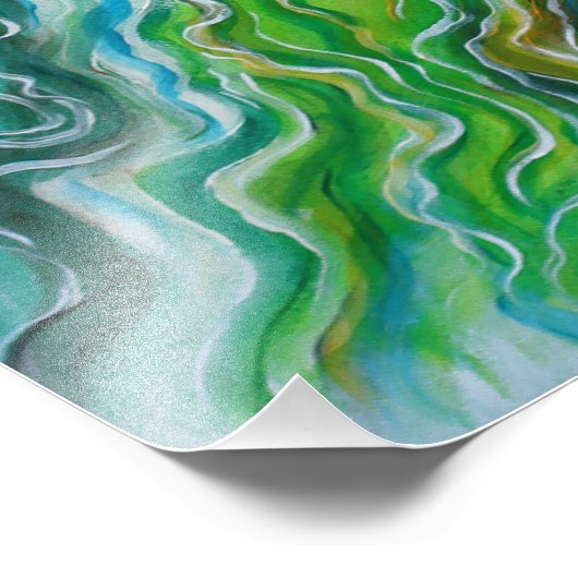 De Lubavitcher Rebbe Regenboog Foto Afdruk (Hoek)