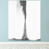 De Lucas Gusher Canvas Afdruk (Insitu (Houten vloer))