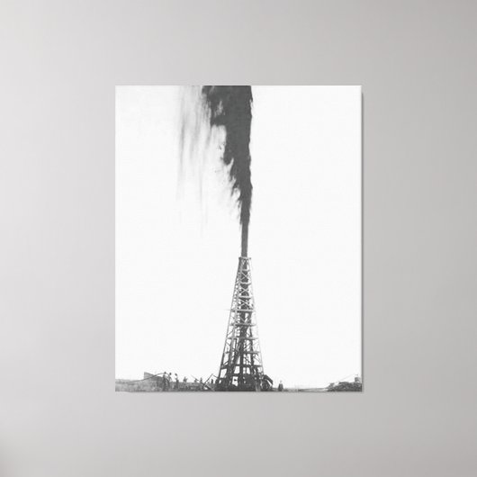 De Lucas Gusher Canvas Afdruk (Voorkant)