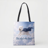 De lucht is de limiet tote bag (Voorkant)