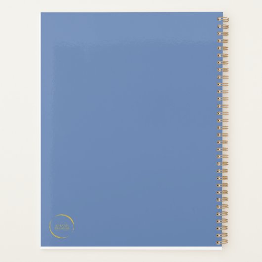 De lucht is de limietplanner planner (Achterkant)